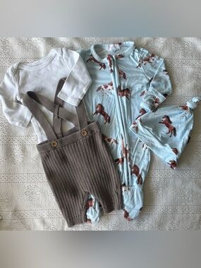 Newborn Bamboo Bundle | Angel Dear + Cozy Neutral Set